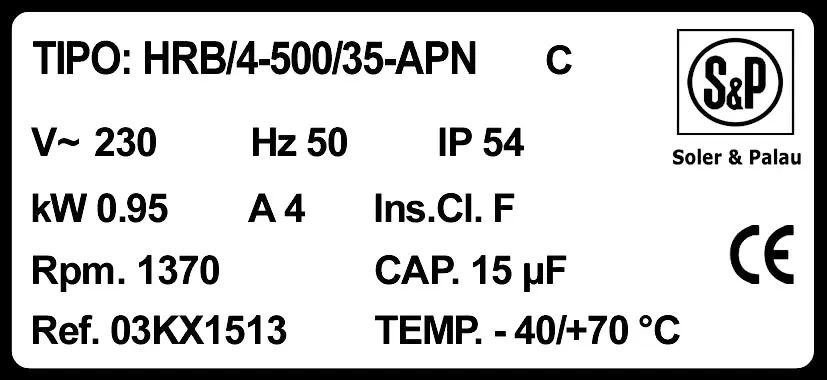 6194004075-VENTILATEUR SP HRB/4.500/35.APNC 2