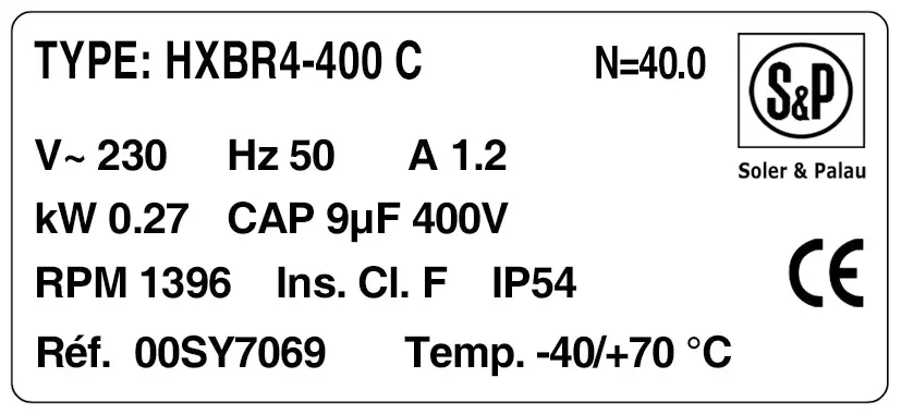 6194005473-VENTILATEUR SP HXBR/4.400C 2