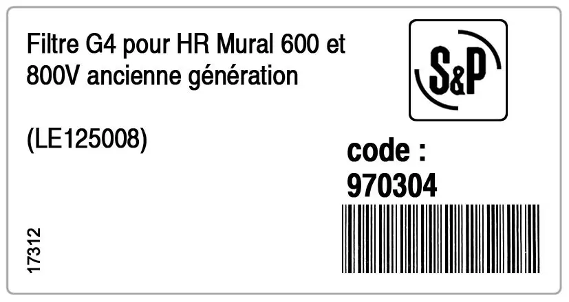 6194006309-FILTRE SP 970034 SUR AKOR HR.004 2