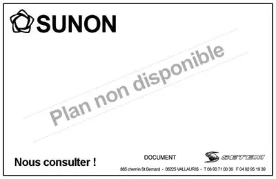 6196004630-VENTILATEUR SUNON PMD2404PQB1.AB2639.GN.I55 2