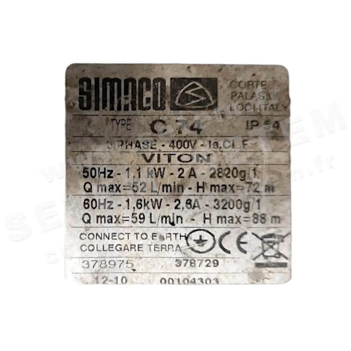 6200005114-POMPE SIMACO C74 *378729*