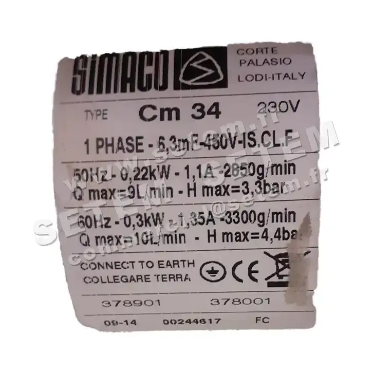 6200008001-POMPE SIMACO CM34