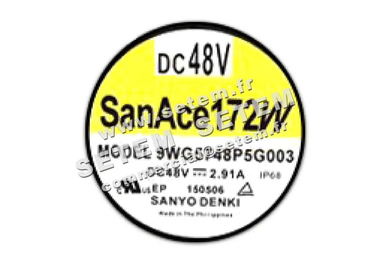 6253000001-VENTILATEUR SANYODENKI 9WG5748P5G003 2