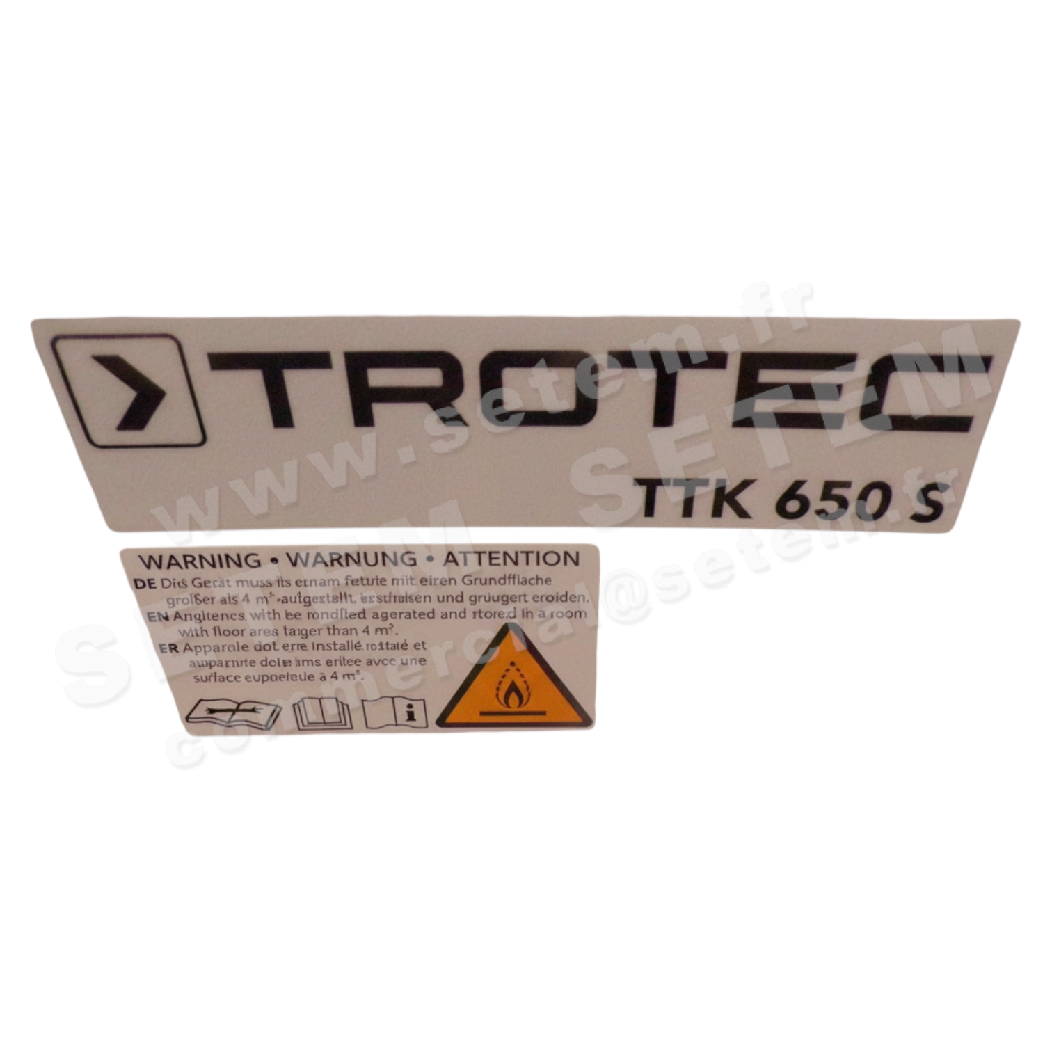 DESHUMIDIFICATEUR TTK650S 2