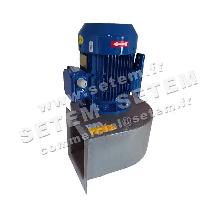 6616000461-VENTILATEUR UTENTRA U/HC202 1.5KW 2P T230/400V 0° RD *HC202A280*