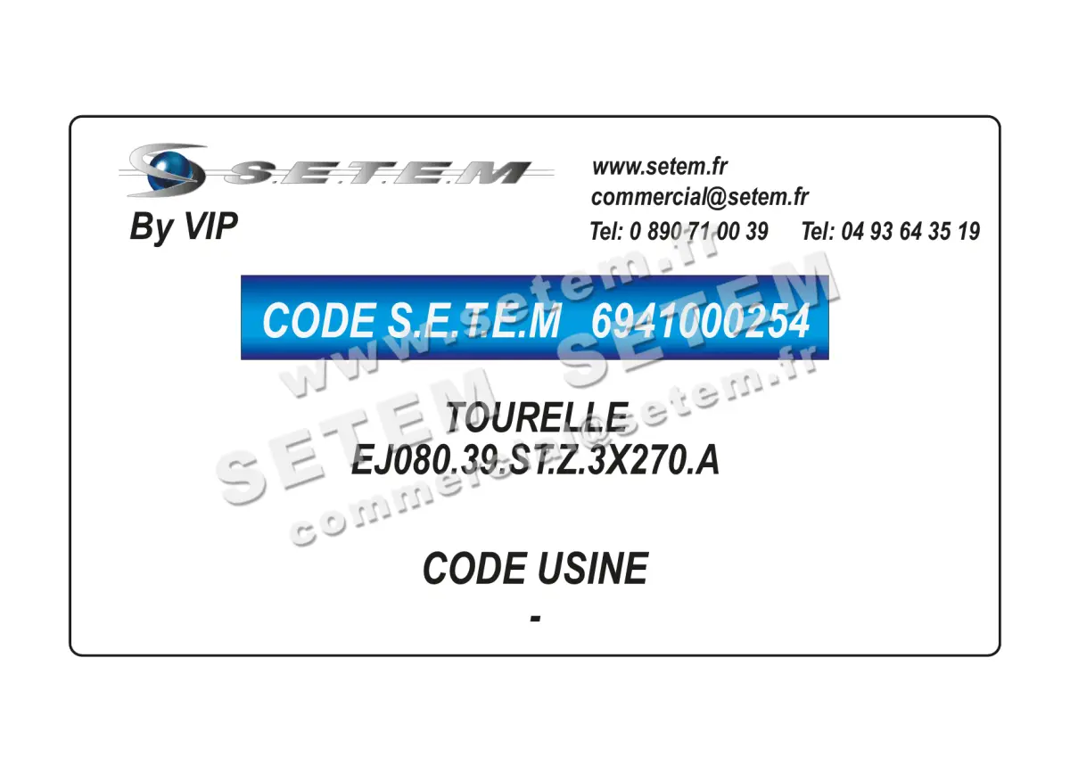 6941000254-TOURELLE VIP EJ080.39.ST.Z.3X270.A