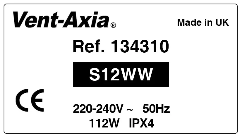 6952002541-VENTILATEUR VENTAXIA S12 FAN 2