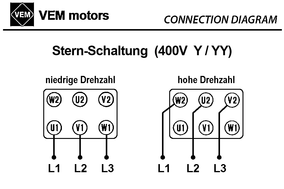 6961004600-MOTEUR VEM 9/2.30KW 4/8P T400V HA160 B3 3