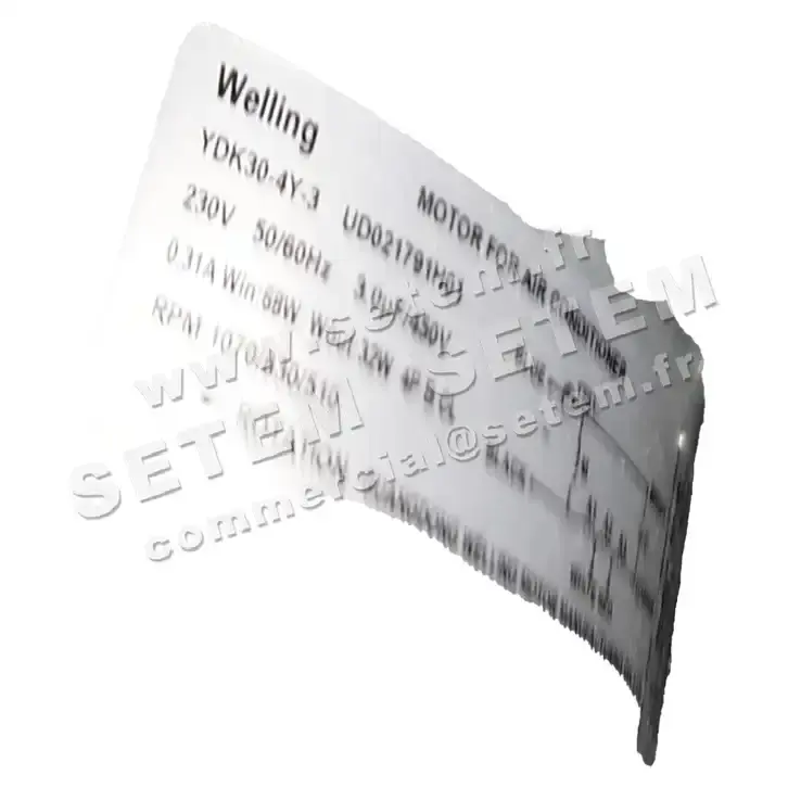 7239000006-MOTEUR WELLING YDK30.4Y.3 "UD021791H01" 2