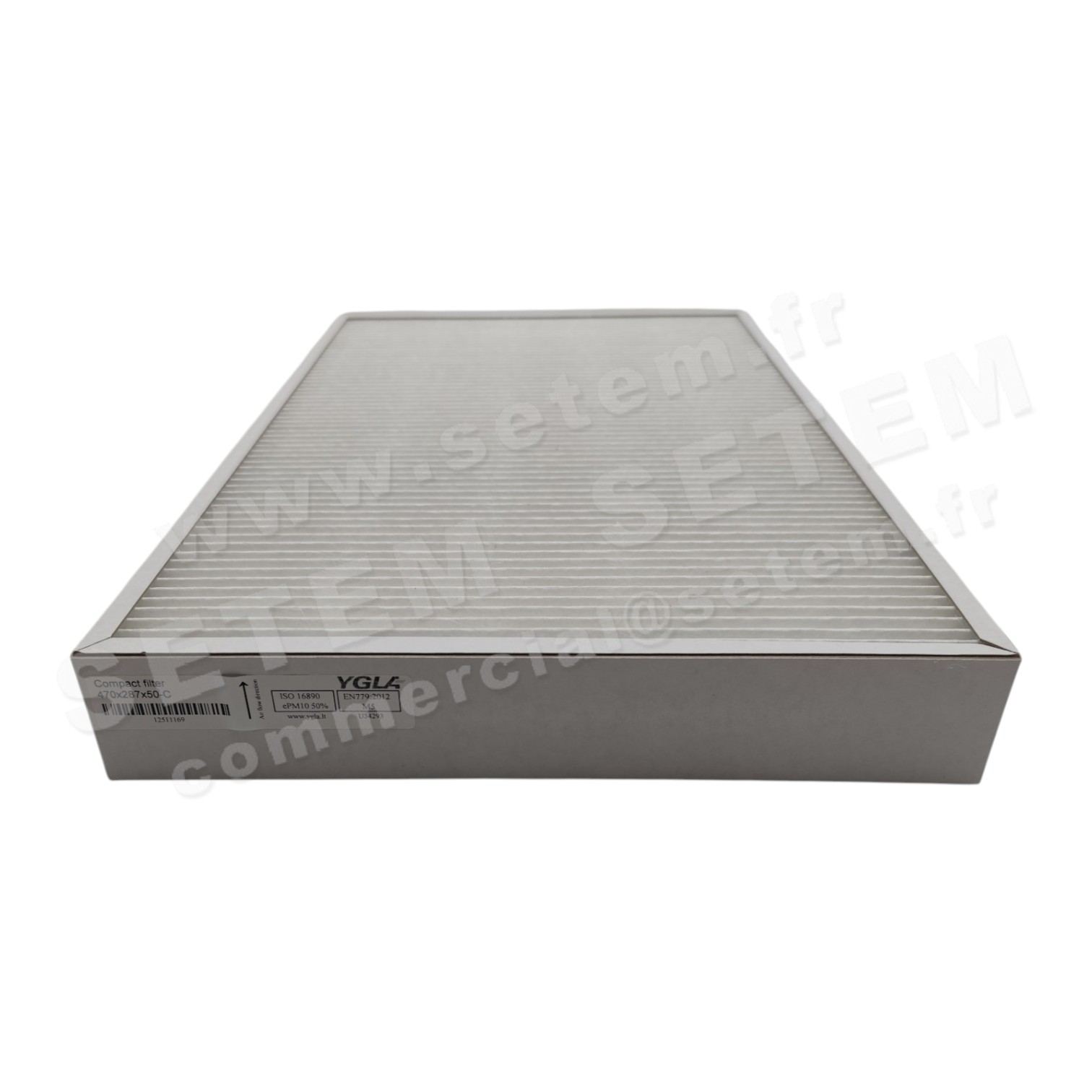 ‌‌FILTRE COMPACT MINIPLIS CP EPM10 50% (M5) SB 470X287X50MM 2