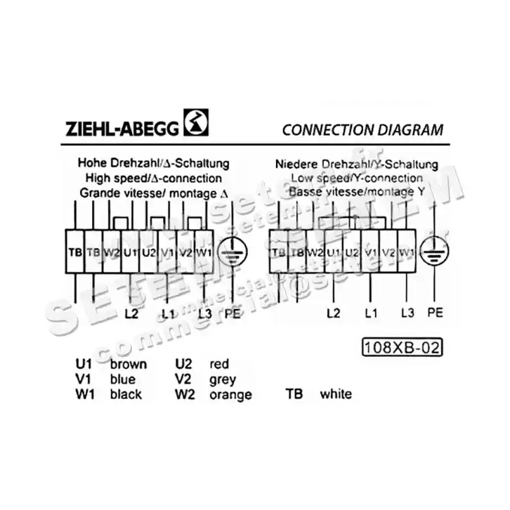 9903000198-VENTILATEUR ZIEHL ABEGG FN071-SDD.6F.A7P1 *141748* 3