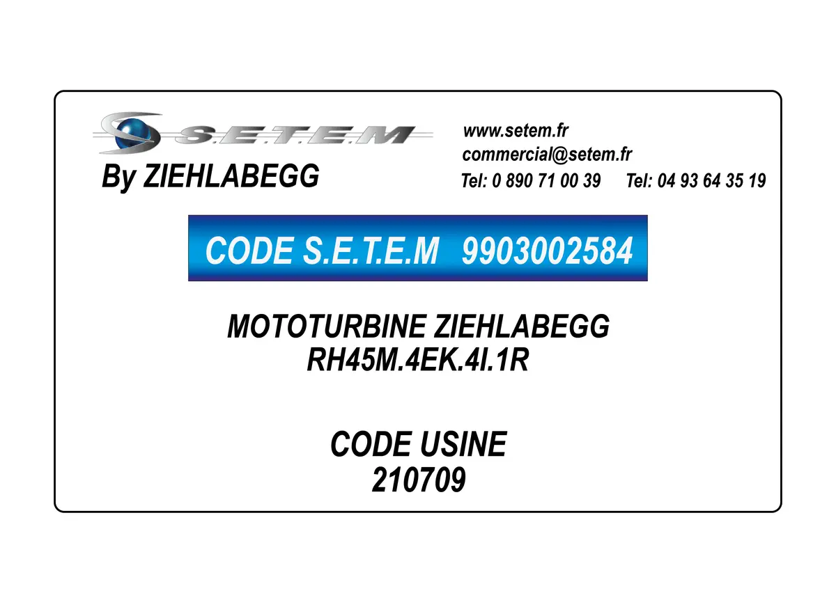 9903002584-MOTOTURBINE ZIEHLABEGG RH45M.4EK.4I.1R *210709*