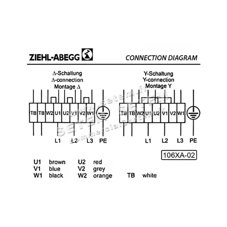 VENTILATEUR FB050-8DK.4C.V4P *153200* 3