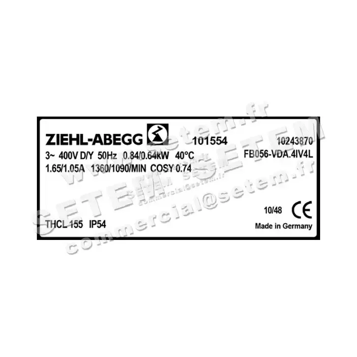 VENTILATEUR FB056-VDA.4I.V4L *101554* 2