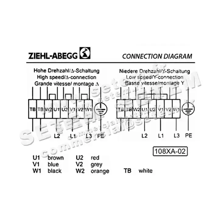 VENTILATEUR FN071-6EA.6F.V7P1 *160592* 4