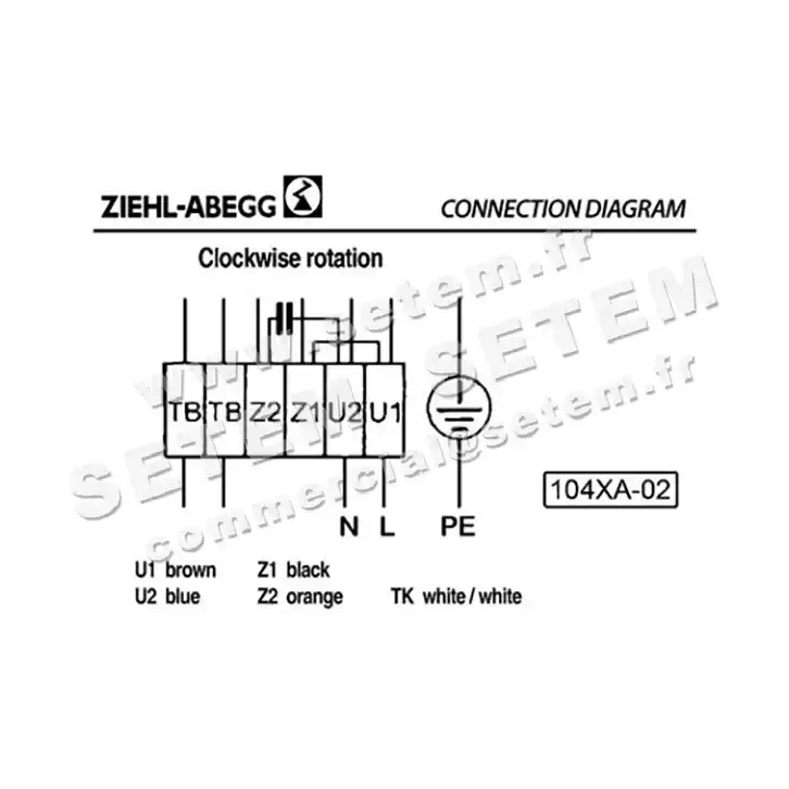 VENTILATEUR FE040-4EA.2F.V7 *123204* 3